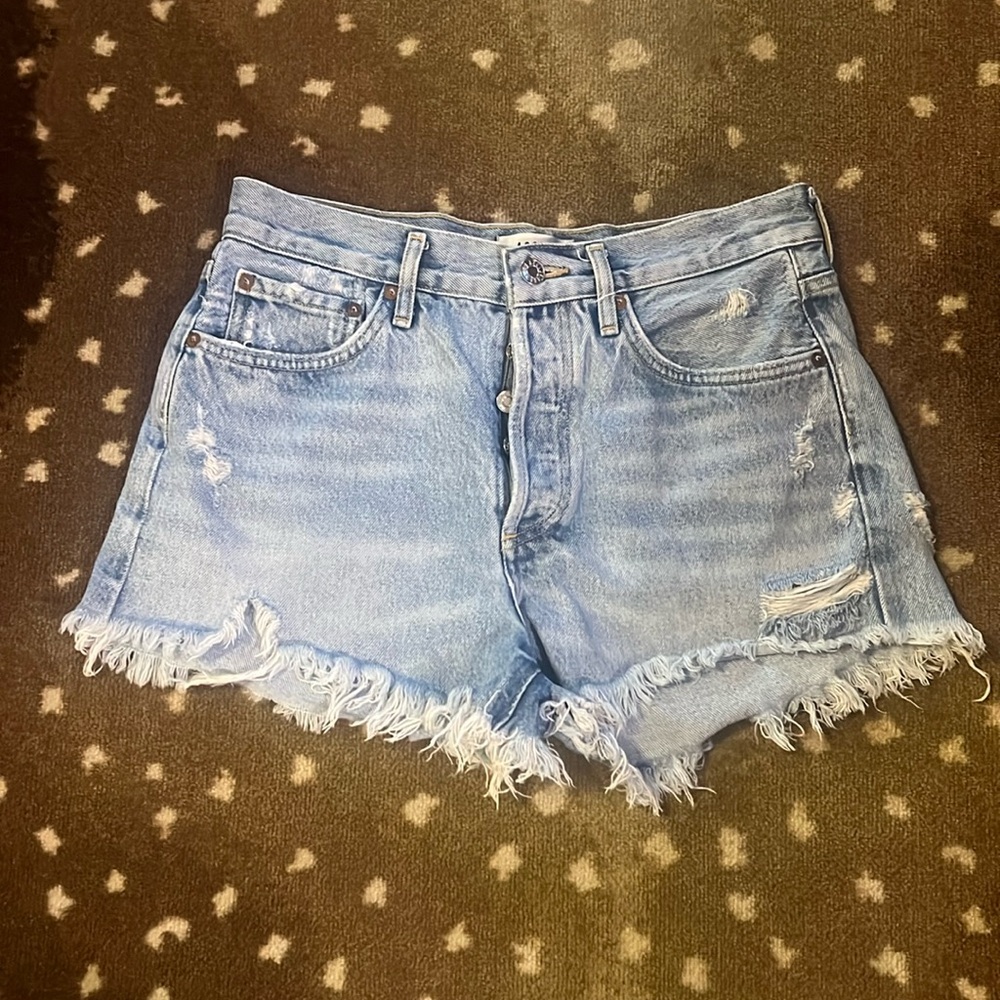 Agolde Parker Vintage Cut Off Short in Swapmeet size 27